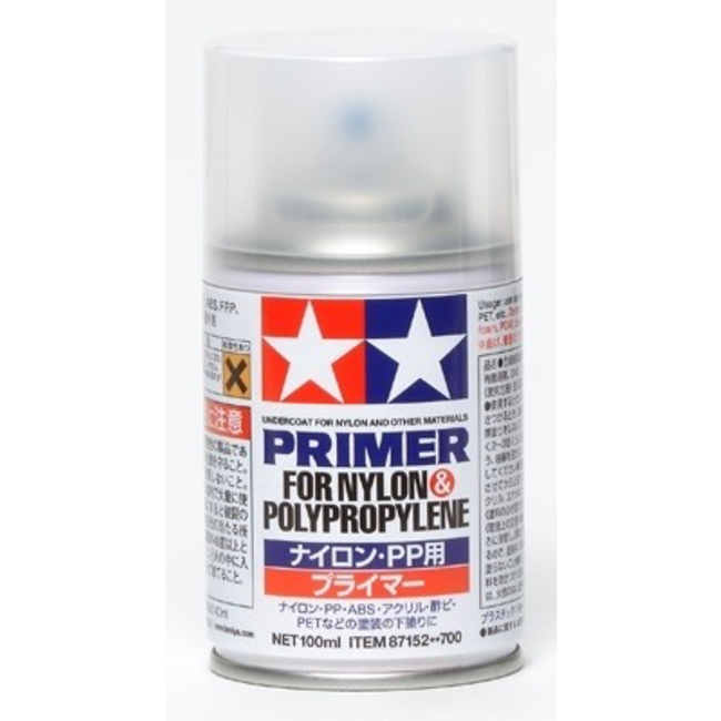 TAMIYA PRIMER FOR NYLON AND POLYPROPYLENE 100ML