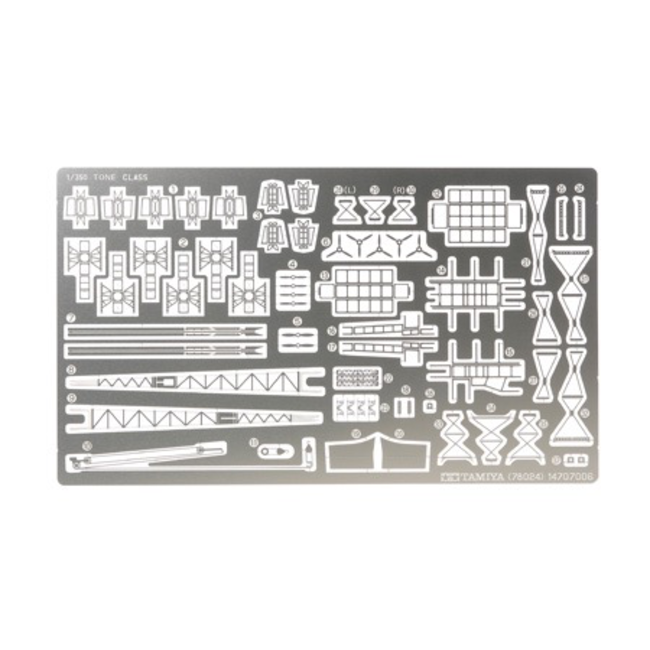 TAMIYA TONE JAPANESE HEAVY CRUISER 1/350 SCALE  WITH PHOTO ETCHED PARTS