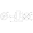 EMAX OUTRUNNER MOTOR CF 2812 SUITS 2-3S 5-7X4 PROP
