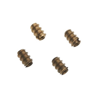 GREAT PLANES Great Planes GPMQ3362 Brass Threaded Insert 6-32 (4)