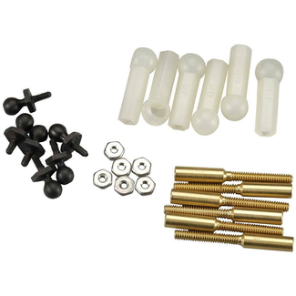 GREAT PLANES Great Planes GPMQ3843 Threaded Ball Link Set 1/16 (6)