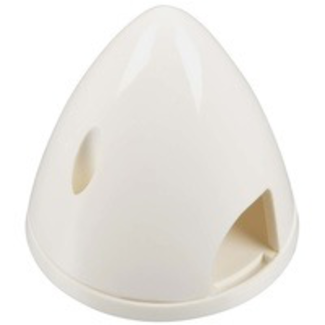 GREAT PLANES Great Planes GPMQ4520 SPINNER NYLN 2-1/2" WHITE