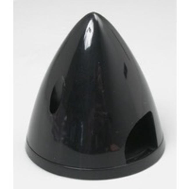 Great Planes GPMQ4521 SPINNER NYLN 2-1/2" BLACK