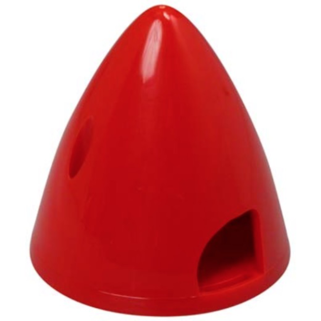 Great Planes GPMQ4522 SPINNER NYLN 2-1/2" RED
