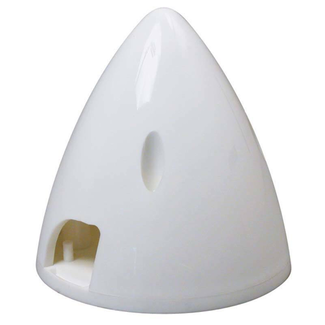 GREAT PLANES Great Planes GPMQ4530 SPINNER 3" 77mm NYLON WHITE