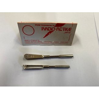 RADIO ACTIVE RADIOACTIVE CA222 METAL LINK ( CLEVIS )  +2-56 EXTENDER / COUPLER (2pk)