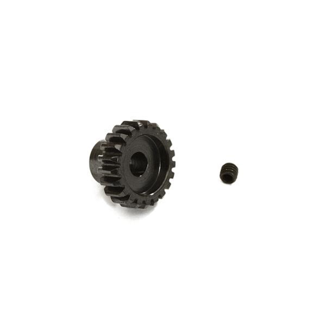 INTEGY V2 HD Billet 32 Pitch, MOD 0.8 Steel Pinion 21T for BL Applications w/ 5mm Shaft C23776