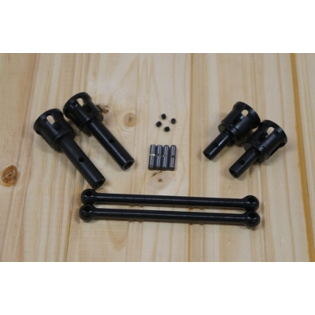 FLM Super Duty "4 Ever" Stock Length Driveshaft & Cup Kit for HPI Baja 5b/5T/ 5SC - 5mm Cups/Pins - tt211