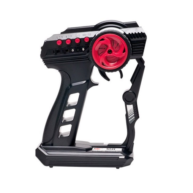 FLYSKY-GT2F 2.4GHz 2-Channel Wheel Transmitter & Receiver RED STEERING WHEEL