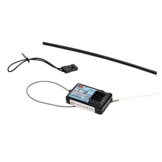 FLYSKY-GT2F 2.4GHz 2-Channel Wheel RADIO TX  & Receiver RED STEERING WHEEL