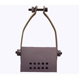 BRODAK BRODAK TONGUE MUFFLER SUITS ENYA .29-.35 machined of the finest materials. Functional & attractive & lighter than original stock mufflers. Measurement from center of mounting hole to center of mounting hole: 1.380‚Äù