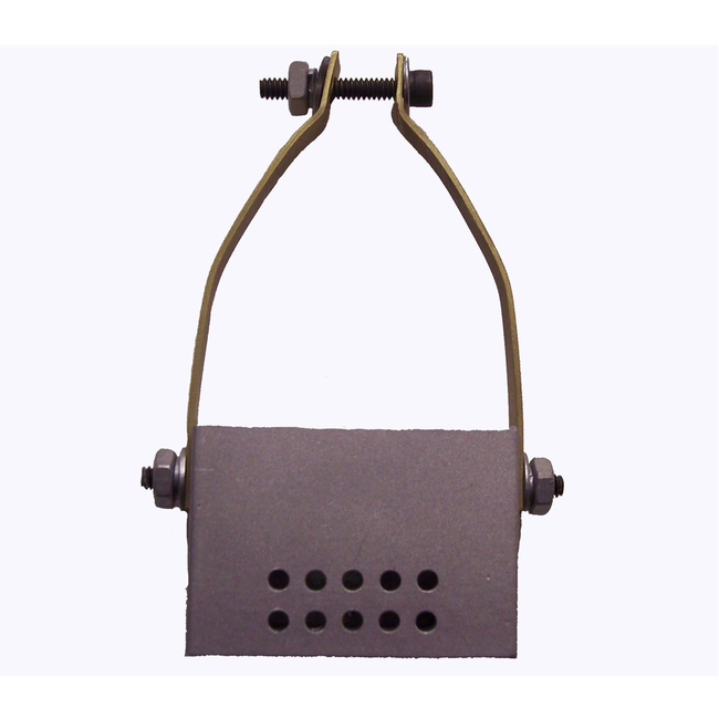 BRODAK TONGUE MUFFLER SUITS ENYA .29-.35 machined of the finest materials. Functional & attractive & lighter than original stock mufflers. Measurement from center of mounting hole to center of mounting hole: 1.380‚Äù