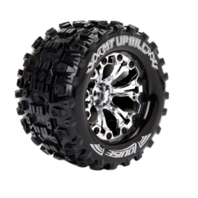 LOUISE MT-Uphill Tyre On Chrome Rim 0 Offset
