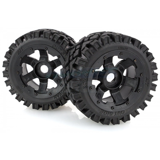 ROVAN ROVAN REAR PRE MOUNTED TIRES