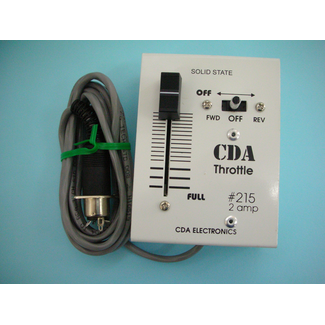 CDA ELECTRONICS 2 AMP HANDHELD THROTTLE WITH CABLE