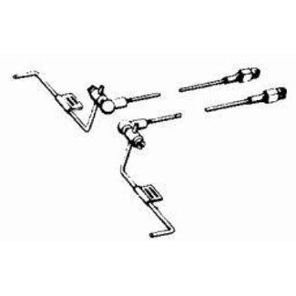 DUBRO DUBRO STRIP AILERON BALL LINK LINKAGE HOOK UP 186