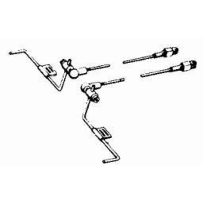DUBRO STRIP AILERON BALL LINK LINKAGE HOOK UP 186