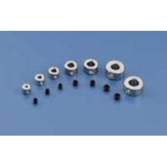 DUBRO DUBRO 7/32 PLATED BRASS DURA COLLARS 243