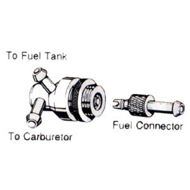 DUBRO #334 KWIK FILL FUEL VALVE GLOW FUEL