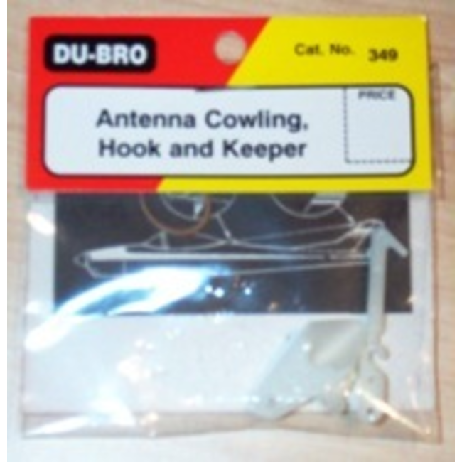 DUBRO ANTENNA EXIT COWL & HOOK  DUB 349