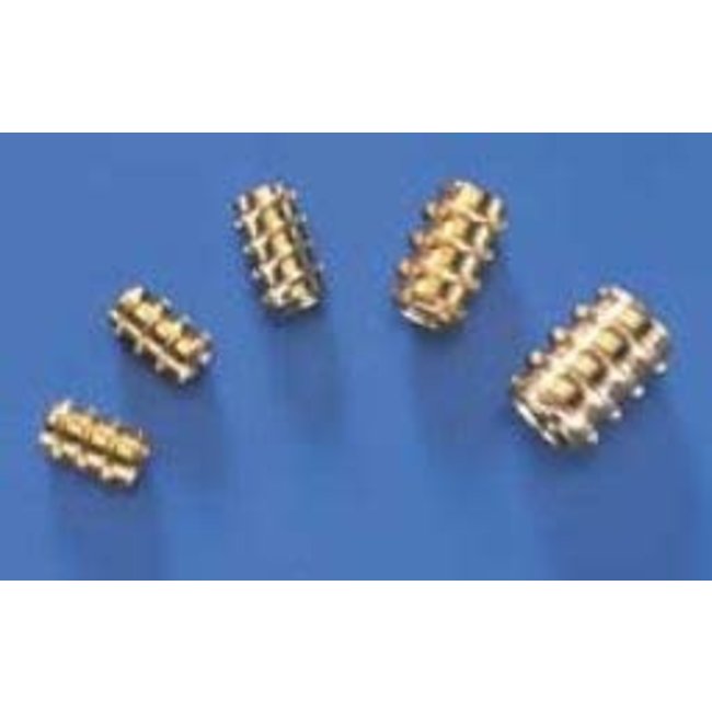 DUBRO 392 6-32 THREADED INSERTS