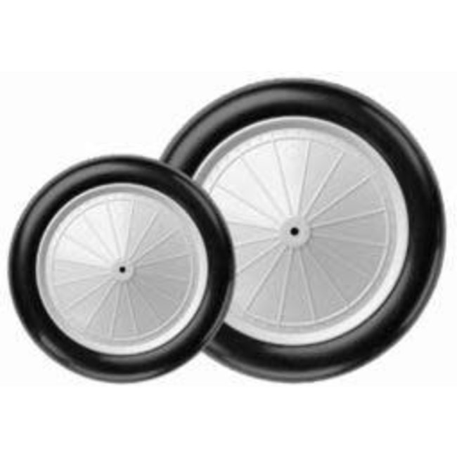 DUBRO VINTAGE WHEELS 1/6 SCALE - 4.66" DIAMETER