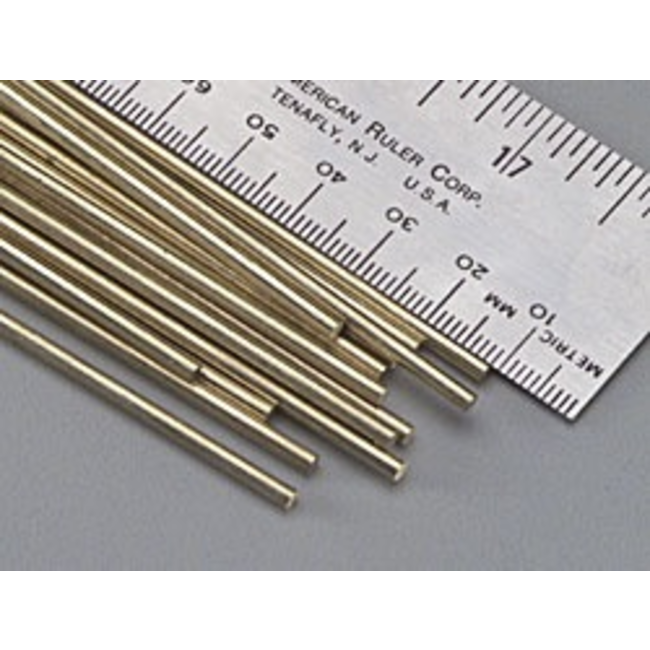 K & S BRASS ROD 12i 5/32 3.97mm (1PC) KSE 0165