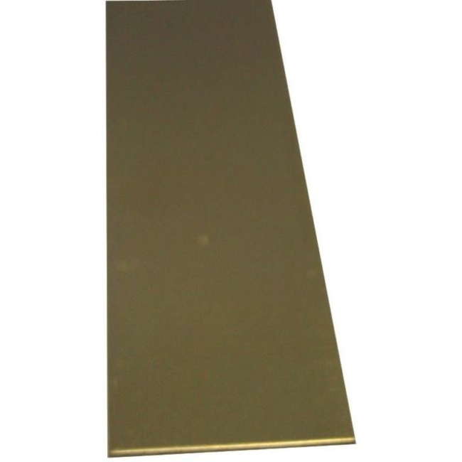 K & S BRASS STRIP .016 X 1/4 x 12"