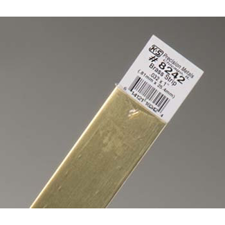K&S K & S BRASS STRIP .032 X 1i 12in