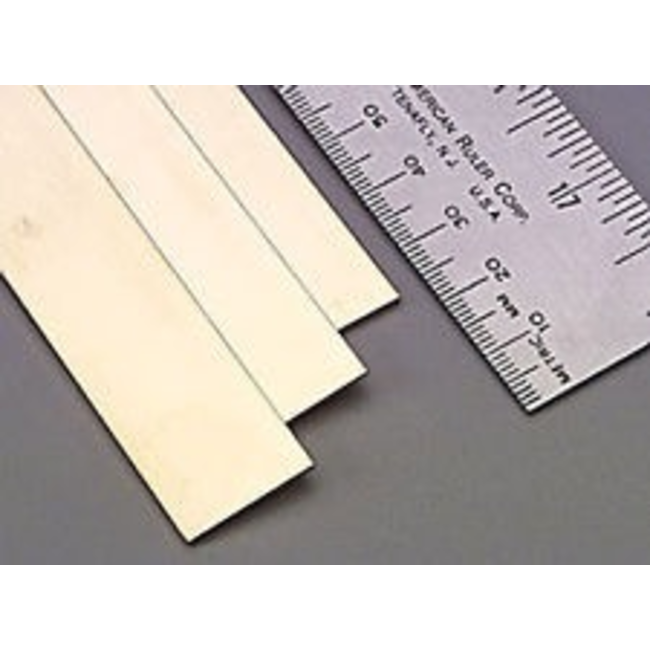 K & S BRASS STRIP .064 X 2"  KSE 0249