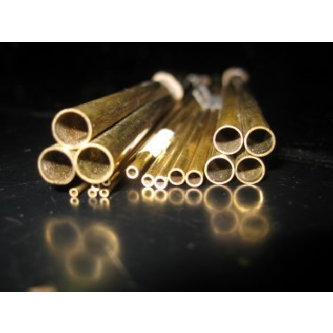 K & S BRASS TUBE 36i 7/32 X .014 5.56MM X .355MM KSE 1148