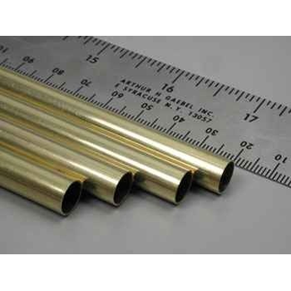 K&S K & S RND BRASS TUBE 11/32  #1152