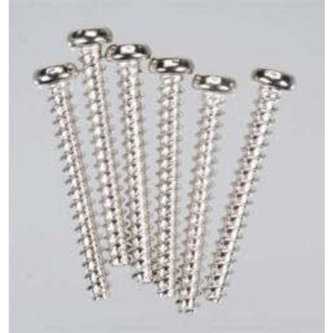 TRAXXAS ROUND HEAD SELF TAPPING SCREWS 3 X 25mm
