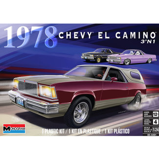 REVELL REVELL '78 CHEVY EL CAMINO 3 'N 1 1:24