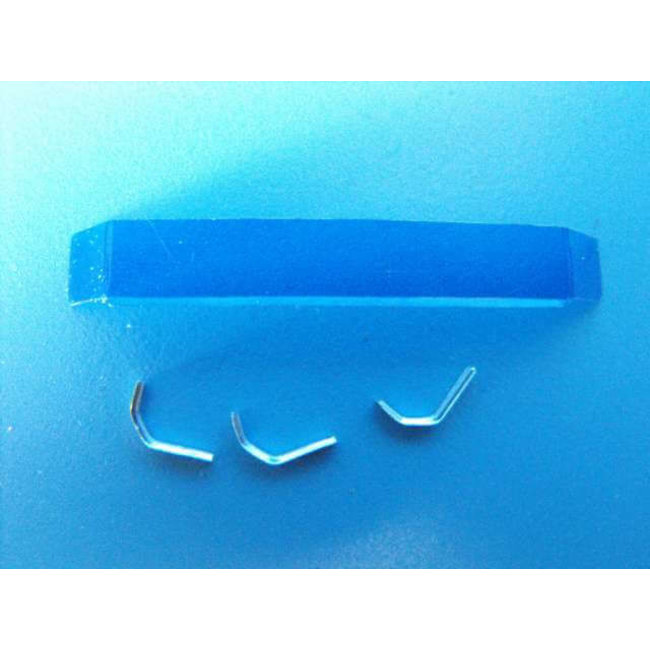 AUSLOWE BUG DEFLECTOR TYPE A 55MM WIDE 1/25-1/24 RED 55mm