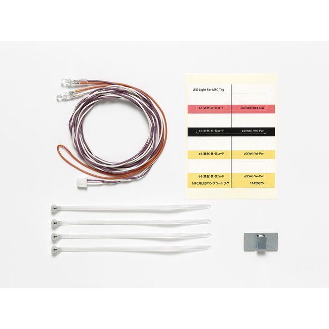 Tamiya MFC 2x3mm White 1100mm LED Light Set 56550