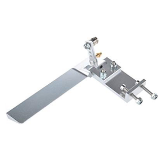 ACE RADIO CONTROLLED MODELS ACE 95MM ALUMINUM RUDDER AND MOUNT WITH WATER PICKUP ( 1 per pack )