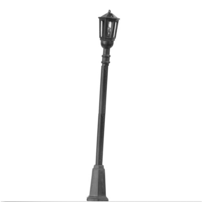 5 pcs Single Head LED Lights Lamp post Model Train Railway Garden Scenery HO OO