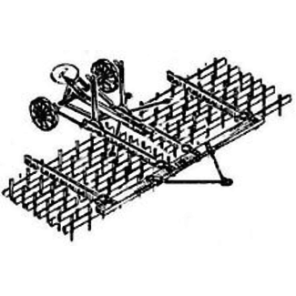TRAINS GENERIC SCALE STRUCTURES LTD AGRICULTURE HARROW FARM IMPLEMENT KIT