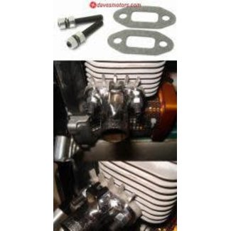 HOLLOW POINT RC HIGH STRENGTH EXHAUST STUDS 35MM