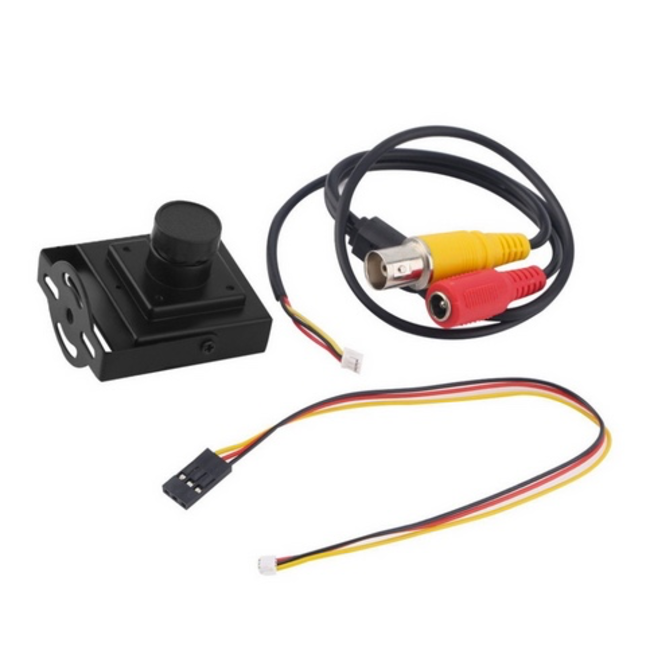 FPV Mini HD 1/3" 3.6mm 700TVL CCD IR Wide Angle Lens FPV Home Security Camera NTSC