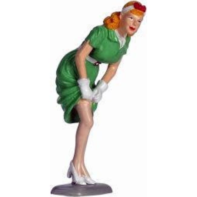 MOTORHEADS 1/24 TRIXIE #343 HAND PAINTED COLD-CAST RESIN FIGURE