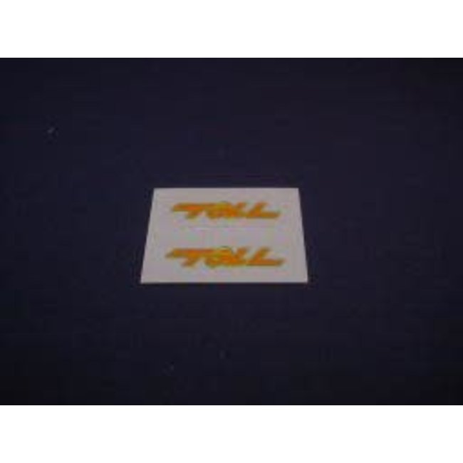 WF TOLL DECAL 18X3.5 PAI