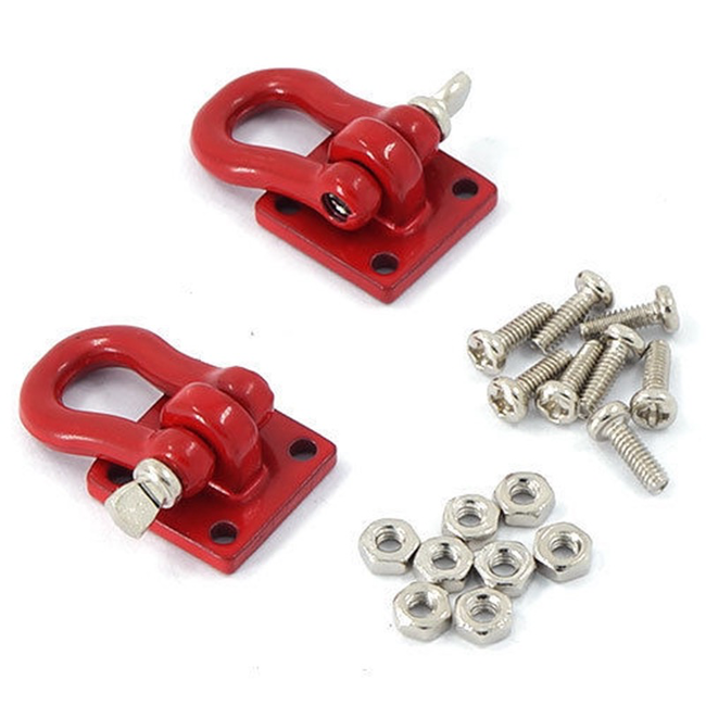ACE 1/10 RED SHACKLE 1 PAIR