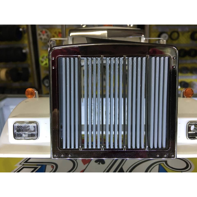 ACE 3D PRINT 1:14  WESTERN STAR GRILL SUITS KING HAULER CHROME GRILLE  GREY ( OTHER COLOURS AVAILABLE ON REQUEST )