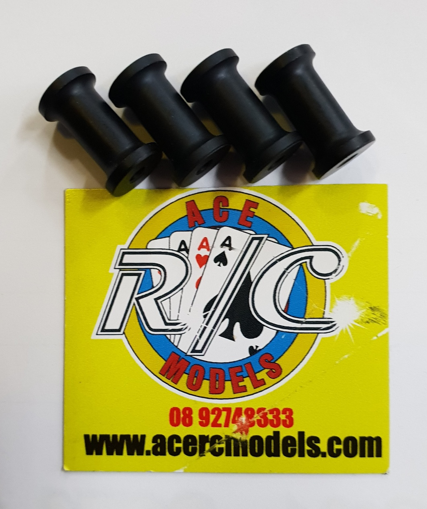 CENTURY HELI ELECTRIC ENGINE STANDOFF (SPACERS) 9.8X17mm M3 4 PACK