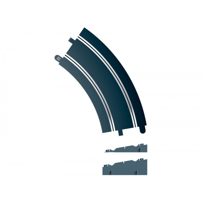 SCALEXTRIC RADUIS 3 BANKED CURVE