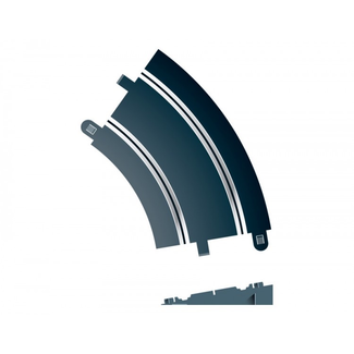 SCALEXTRIC SCALEXTRIC RADIUS 2 BANKED CURVES