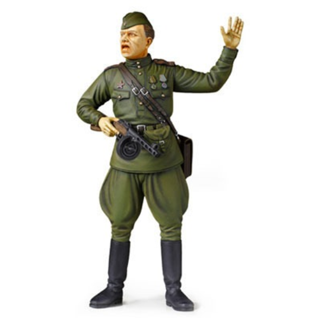 TAMIYA WWII RUSSIAN FIELD COMMANDER 1/16TH