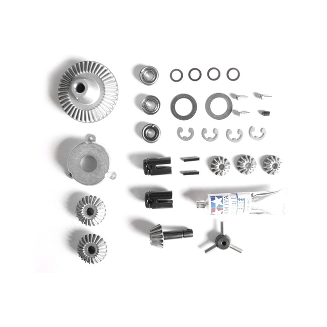 TAMIYA REINFORCED JOINT CUP AND BEVEL GEAR SET FOR 4X2 TRACTOR TRUCK